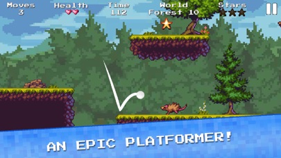 Golf Adventures platformer screenshot